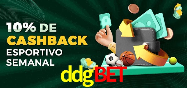 10% de bônus de cashback na ddgbet